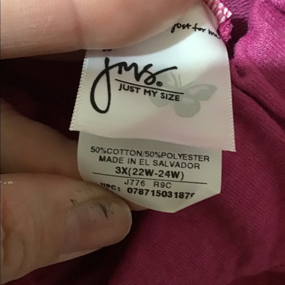 Ladies Size 3X Pink Capri Pants - Picture 3 of 3